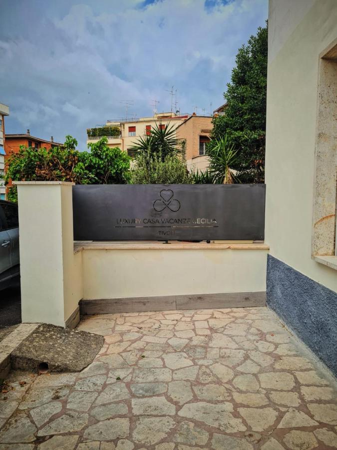Luxury Cecilia Via Antonio Del Re 9 Tivoli Hotel Exterior photo